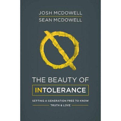 The Beauty of Intolerance - (Indiana Cousins) by  Josh McDowell (Paperback)
