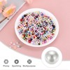 Unique Bargains No Hole ABS Round Faux Pearl for Vase Fillers DIY Home Decoration 800 Pcs - 4 of 4