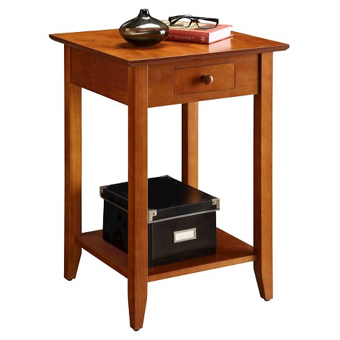 Target side cheap table with drawer