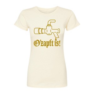 Women's - Instant Message - Oktoberfest Ozapft Is Fitted Graphic T-Shirt - 1 of 4