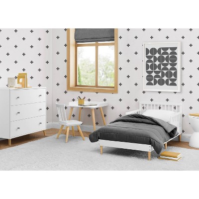 Delta Children Jordan Toddler Bed - Bianca White