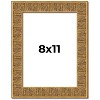 PosterPalooza | Photo Size Sculpted Black Picture Frame - UV Acrylic, Foam Board Backing, Hanging Hardware - 2 of 4