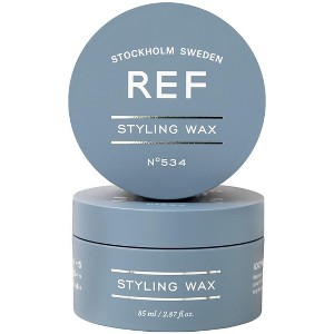 REF N534 Styling Wax (2.87 oz) | Flexible Hold, Matte Finish Hair Wax for Textured Styles | Stockholm Sweden - 1 of 3