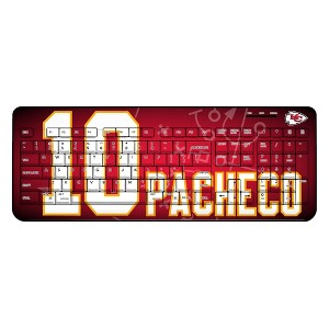 NFL Kansas City Chiefs Players Game Tactic Wireless USB Keyboard - 1 of 4