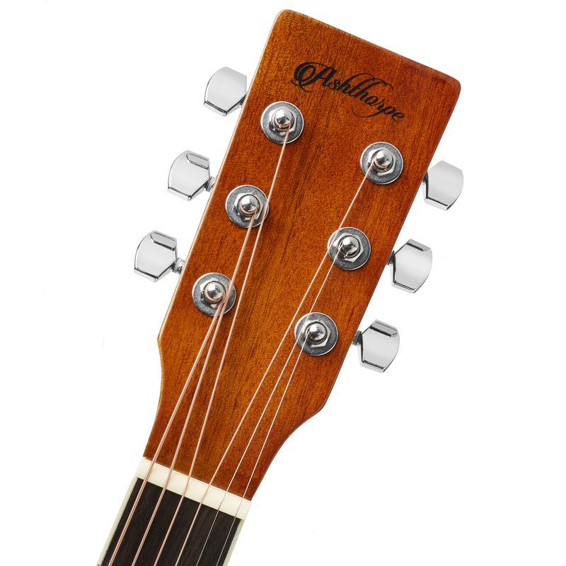 Ashthorpe Full-Size Cutaway Thinline Acoustic Electric Guitar Package with Premium Tonewoods, 5 of 8