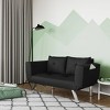 Misty Convertible Futon Sofa Bed - Serta - image 4 of 4