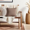 REGALWOVEN Solid Striped Soft Cozy Decorative Throw Pillow Covers for Sofa Home Decor 2 Pcs - 4 of 4