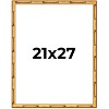 PosterPalooza | 21x27 Bamboo Picture Frame, UV Acrylic, 4 Finishes - Brown, Black, Gold, and Natural - 2 of 4