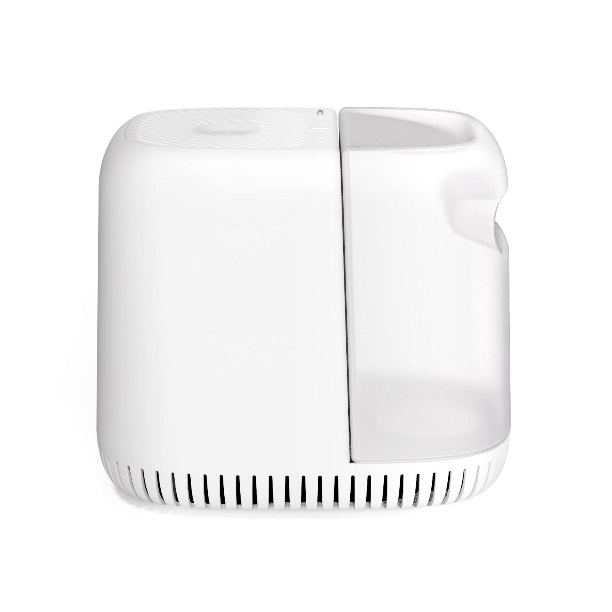Canopy Mist Free Evaporative 4 in 1 Humidifier with Settings, Optional Night Light, White Noise Machine & Aroma Diffusion, 2.5ltr - White