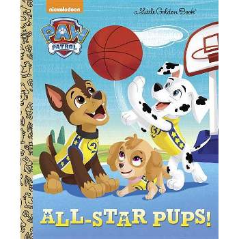 PAW Patrol AllStar Pups! Little Golden Book - by Mary Tillworth (Hardcover)