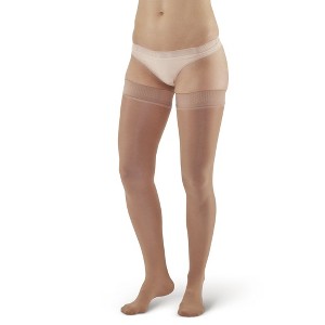 Ames Walker AW Style 285 Women's Signature Sheers 20-30 mmHg Compression Thigh Highs w/Top Band - 1 of 4