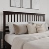 AFI Furnishings Mission King Headboard with Turbo Charger in Espresso - 2 of 4