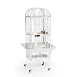 Prevue Pet Products Small Dome Top Bird Cage - Chalk White 34512 - 1 of 4