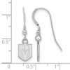 Black Bow Jewelry Sterling Silver Vegas Golden Knights NHL Dangle Earrings - 2 of 3