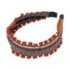 Unique Bargains Women's Embroidery Flower Headband 1 Pc - 4 of 4