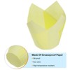 Unique Bargains Greaseproof Paper Desserts Muffins Wrappers Tulip Baking Cups 50 Pcs - 4 of 4