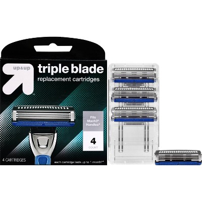 Men's Triple Blade Replacement Cartridges - up&up™