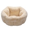 FurHaven Luxury Faux Fur Warming Hi-Lo Cuddler Bed - 2 of 3