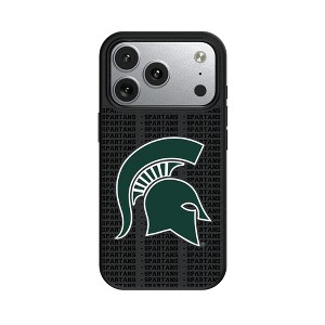 NCAA Big Ten Universities Text Backdrop MagSafe Compatible Cell Phone Case for Apple iPhone 17 Series - 1 of 4