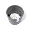 Ecopots Amsterdam Durable Modern Round Indoor/Outdoor Recycled-Based Composite Flower Pot Planter - 2 of 4