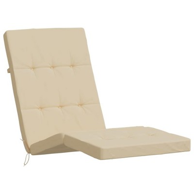 vidaXL Deck Chair Cushions 2 pcs - Durable, Soft, and Comfortable Oxford Fabric Cushions in a Classic Beige Color