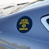 Central Oklahoma Bronchos Logo Automotive Car Refrigerator Locker Vinyl Circle Magnet - 3 of 4