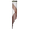 Woodstock Wind Chimes For Outside, Garden Décor, Outdoor & Patio Décor, Habitats Rainfall, Silver Wind Chimes - image 3 of 4