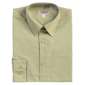 Gioberti Boy's Long Sleeve Dress Shirt - 1 of 3