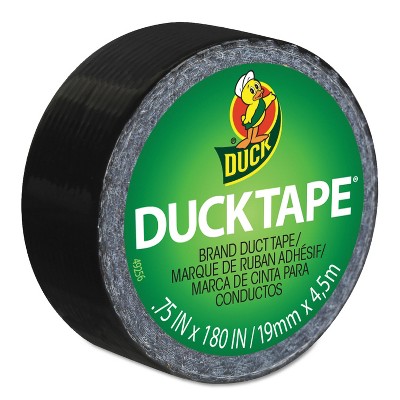 Ducklings DuckTape 9 mil 3/4" x 180" Black 282309