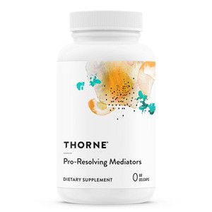 THORNE Pro-Resolving Mediators—EPA & DHA blend for balanced response and healthy brain structure, 60 gelcaps. - 1 of 4