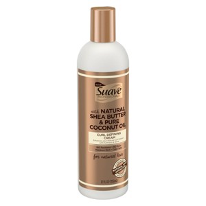 Suave Professionals Natural Shea Butter & Pure Coconut Oil Curl Defining Cream - 12 fl oz