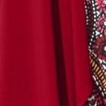 rich burgundy watercolor paisley