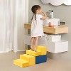 JOYMOR Toddlers 1-3 6-Piece Soft Play Climbing Set with Foldable Long Slide Foam Blocks - 3 of 4