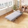 NicBex  Convertible Sleeper Chair,Folding Sofa Bed with Adjustable Backrest,Comfortable Couches with Sturdy Iron Frame for Living Room - 4 of 4