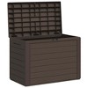 Storage Box Brown Polypropylene 30.7 x 17.3 x 21.7 in Storage Box - 4 of 4