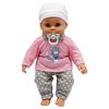 Dream Collection 16" Baby Doll with Diaper Bag Set - 4 of 4