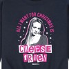 Men's - Mean Girls - Christmas Cheese Fries Graphic Fleece Sweatshirt - 2 of 4