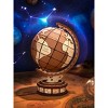 ROBOTIME 3D Puzzles Global Wonders Model, Building Kit DIY Insert Toys Desk Decor Brithday Gifts for Adult Child, Brown, 12.32"*9.06"*1.57" - 3 of 4