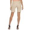 Rekucci Women's Ease into Comfort Modern Office Shorts – Chic Pull-On Style with Pockets - 3 of 4