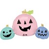 35" Halloween Pastel Pumpkins Balloon with 4 Latex Balloons – Colorful Party Decoration Set - 2 of 4