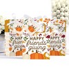 Fall Friends Thanksgiving - Friendsgiving Gift Favor Bags - Party Goodie  Boxes - Set of 12