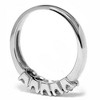 Pompeii3 1/2ct Round Diamond Wedding Anniversary White Gold Ring - 3 of 4
