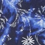 navy floral tie dye