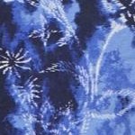 navy floral tie dye
