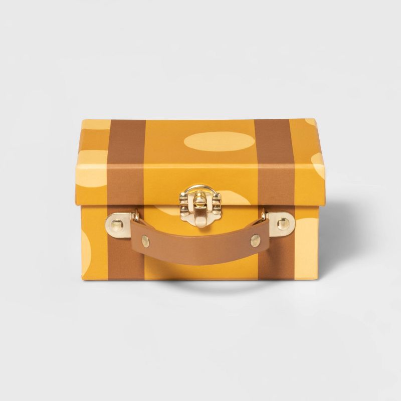 Small Paper Box Suitcase Yellow - Pillowfort&#8482;, 2 of 7