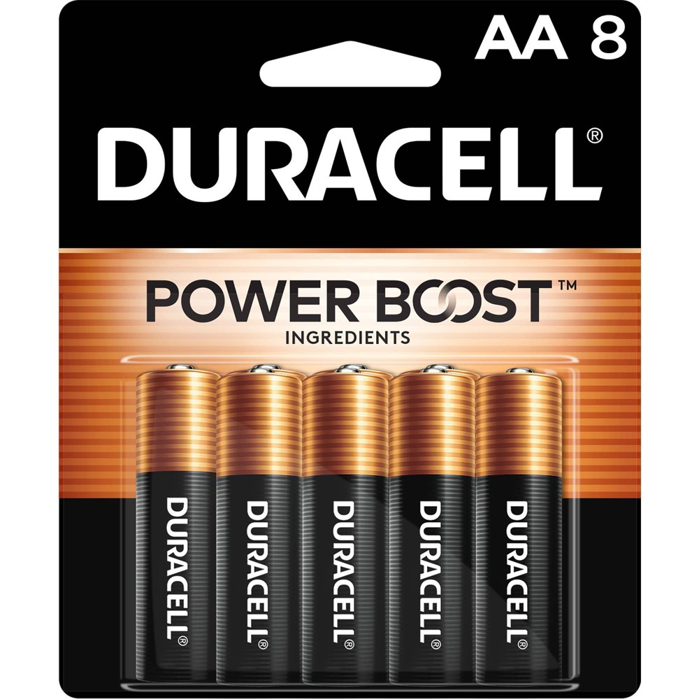 Duracell Coppertop AA Batteries - 8pk Alkaline Battery
