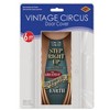 Beistle Vintage Circus Door Cover, 6' x 30", (2/Pkg) Multicolored - 3 of 4