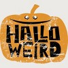 Junior's Design By Humans Halloween Halloweird By Spindriftdesigns T-Shirt - 2 of 2