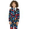 OppoSuits Printed Theme Party Boys Suits - 3 of 4