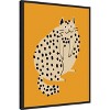 Amanti Art Spotted Cat Delight by Little Dean Framed Canvas Wall Art - 2 of 4